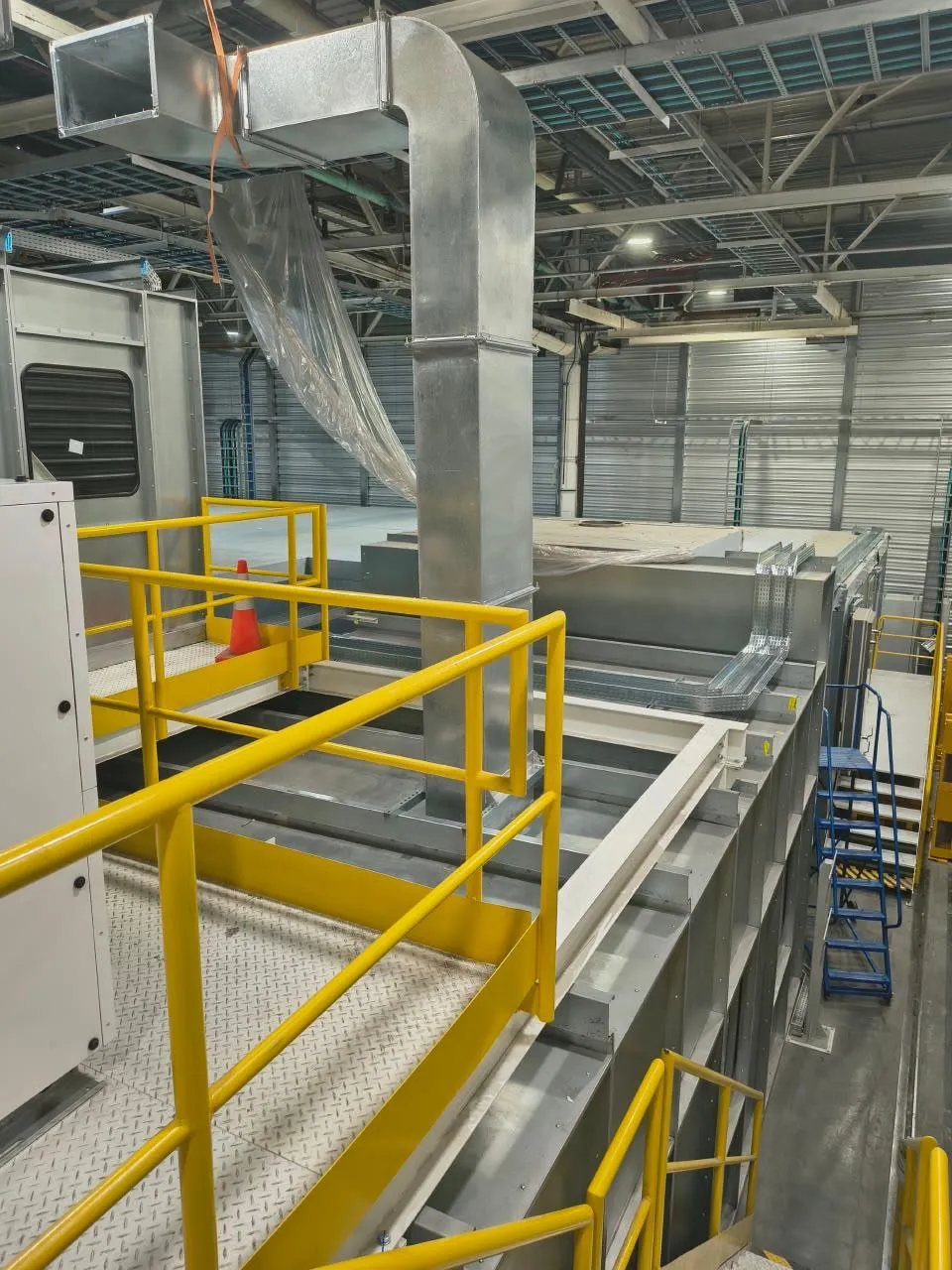 HVAC industrial completo planta productiva — MCM3 SRL